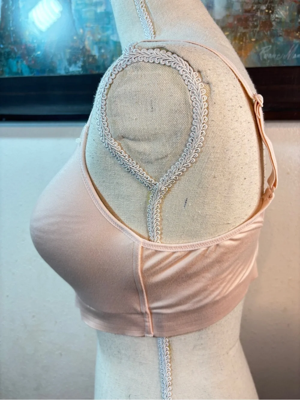 Hanes Light Blush Seamless Comfort Bralette